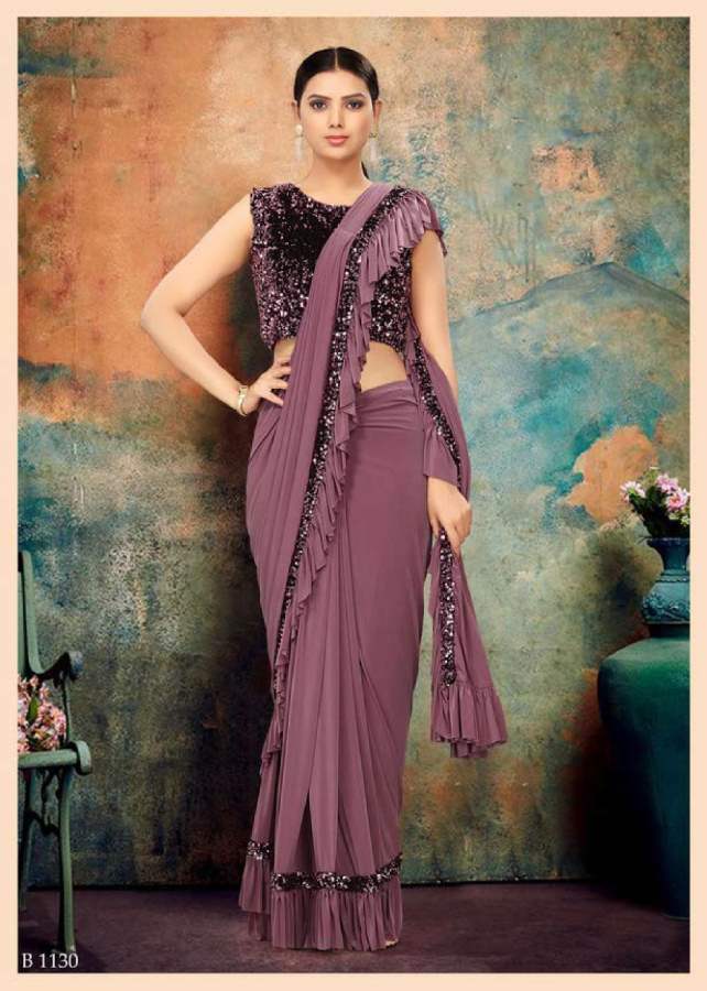 Shiya Designer Ready To Wear Party Wear Saree Collection